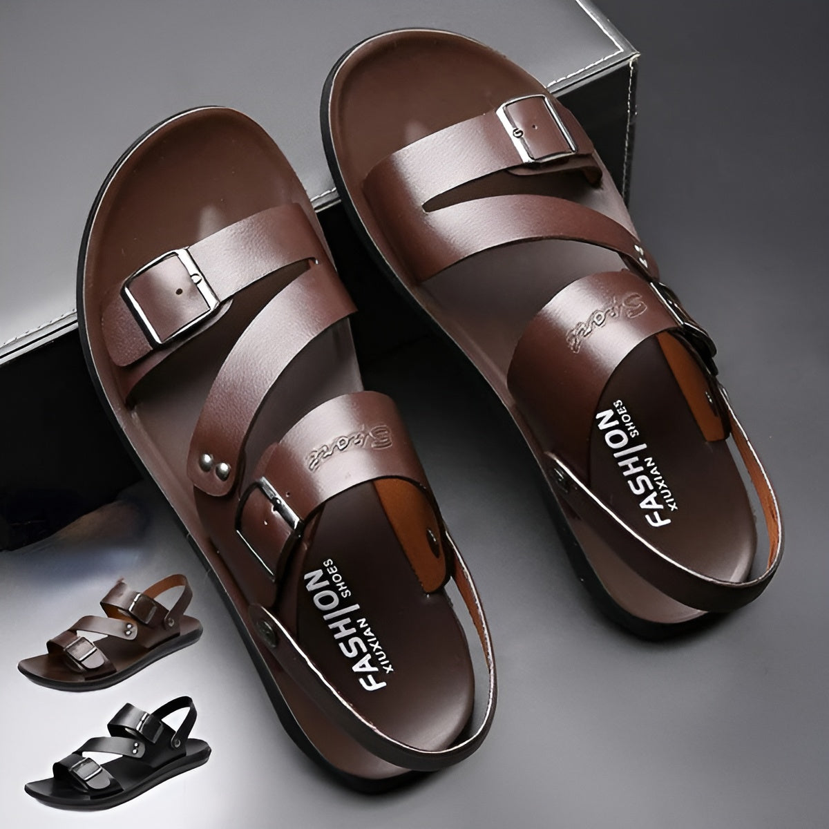 Orthopedic Sandals For Men Street Wave Ergonomic Comfort With Durable Supportive Footbed For All Day Wear