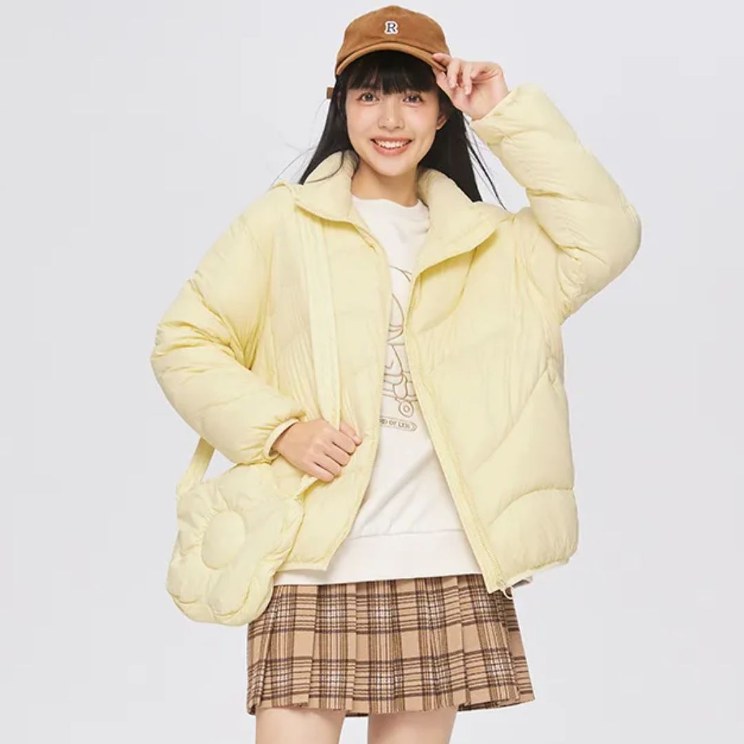 Street-wave Hooded Down Jacket for Women - Ultra Warm, Lightweight, Water-Resistant Winter Coat