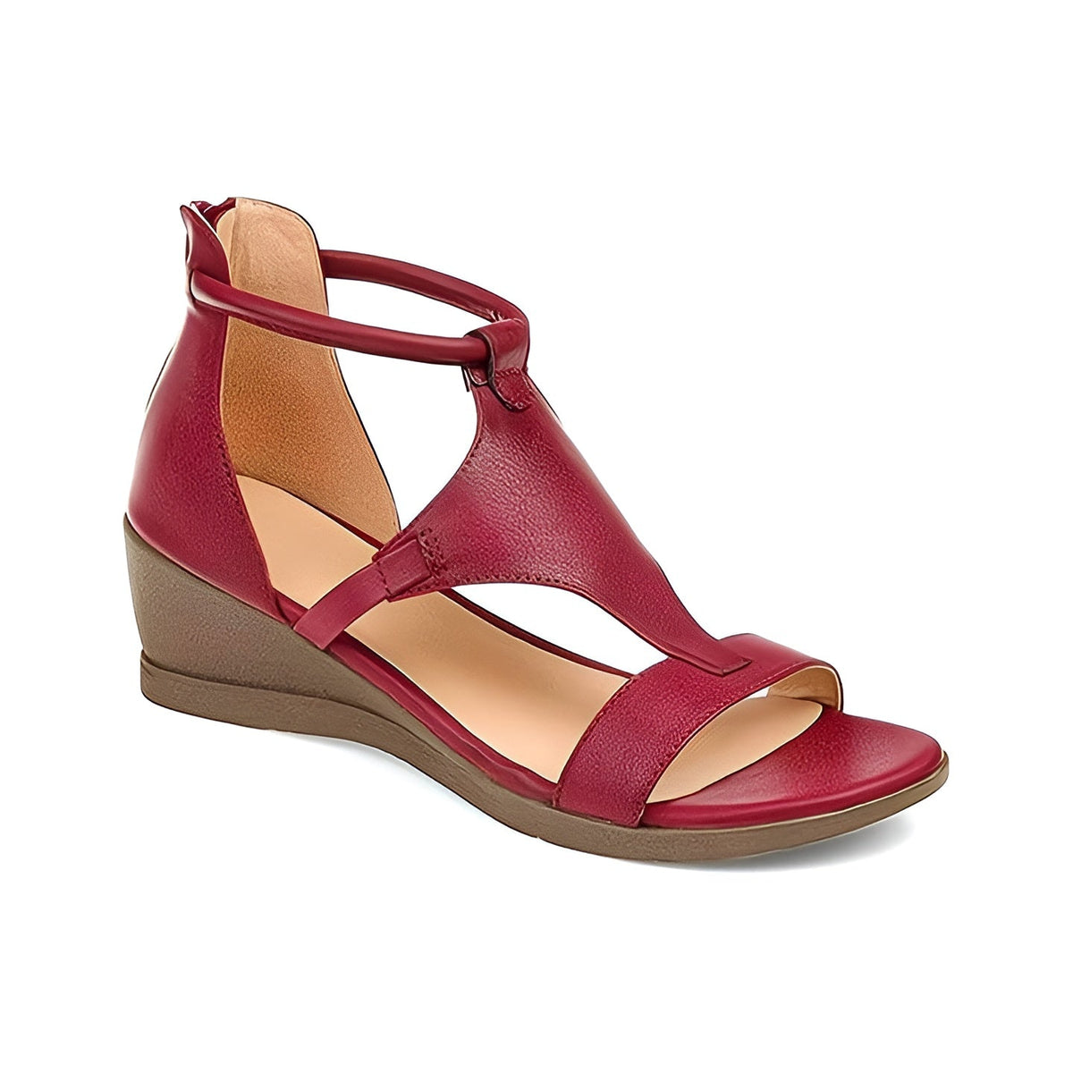 Street Wave Womens Comfortable Sandals With All Day Comfort Wedge Heel For All Occasions Elora Collection