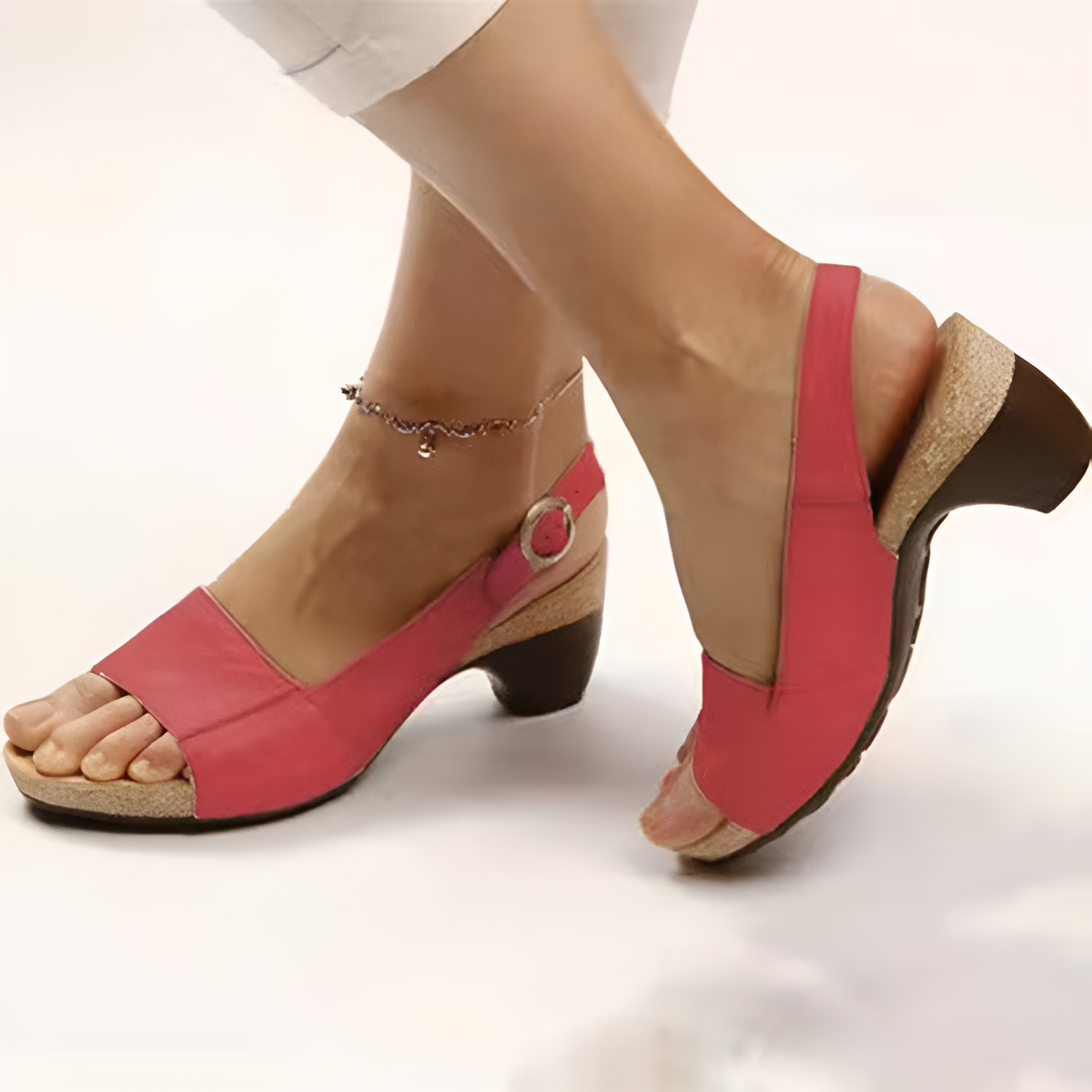 Orthopedic Sandals For Women Street Wave Comfortable Support With Breathable Open Toe