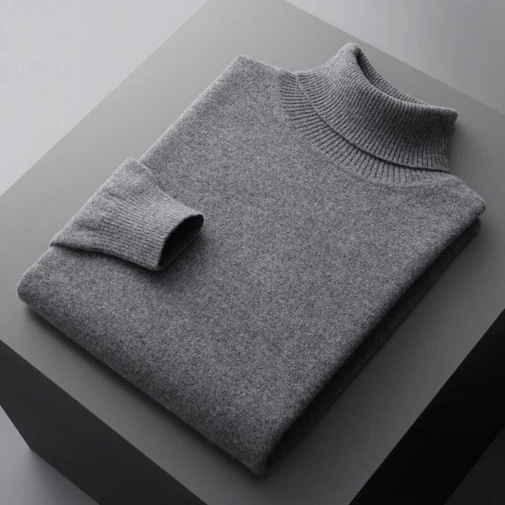 Streetwave Cashmere Turtleneck Sweater For Men Luxuriously Soft Warmth Timeless Style