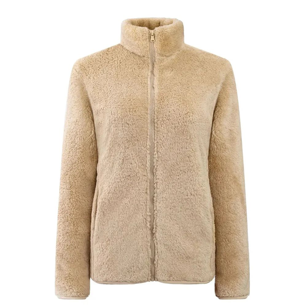 Street-Wave Livia Cozy Sherpa Jacket For Women Warm Plush Comfort All Day Style Essentials