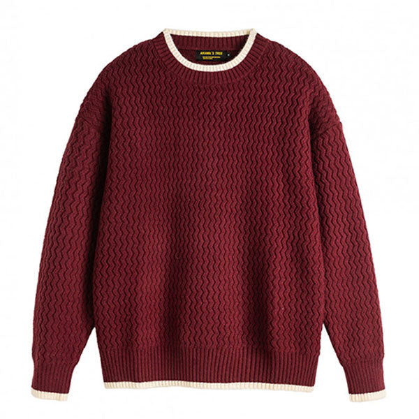 Street-Wave Reginald Men's Sweater Classic Warm Knit Durable Quality Timeless Style For Cold Weather