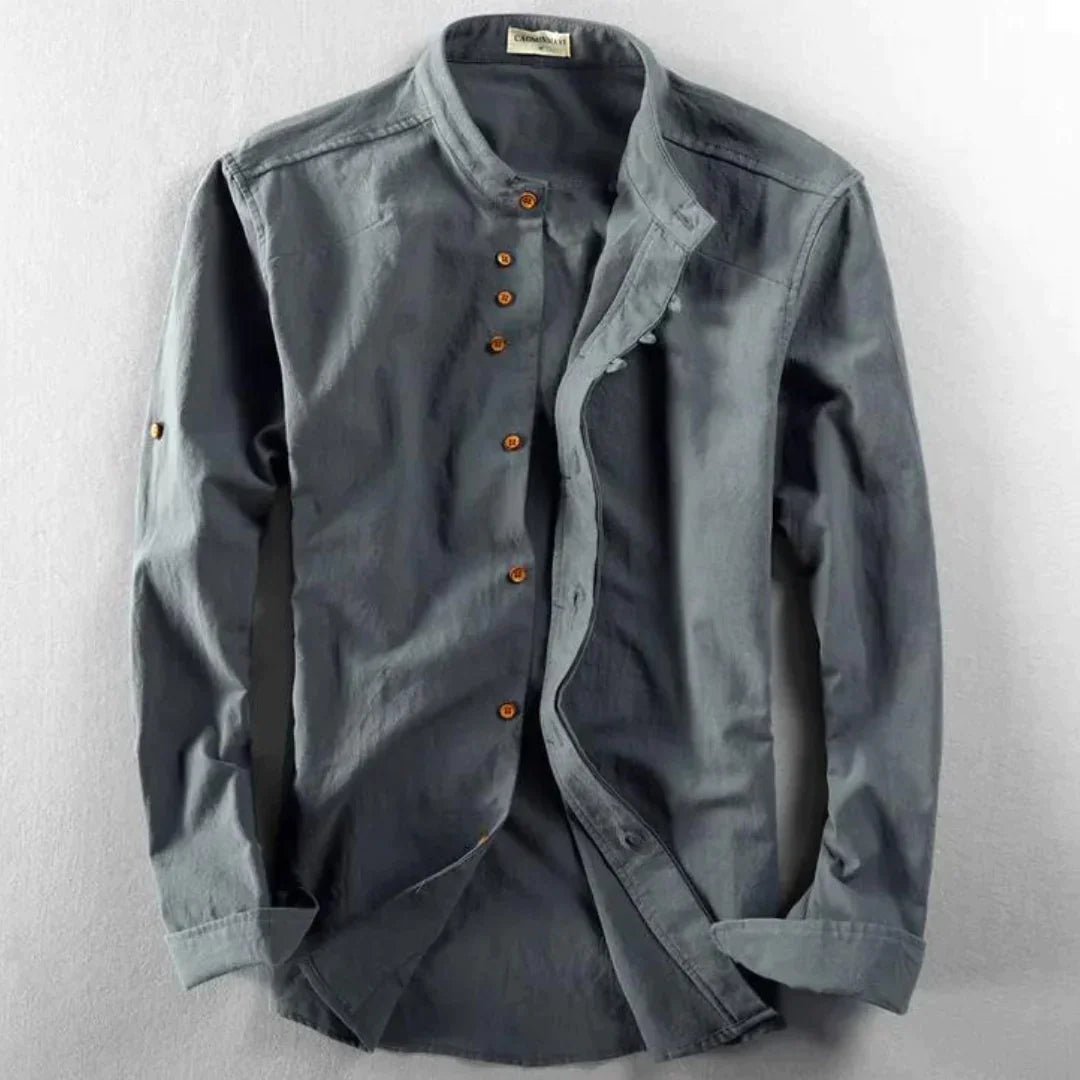 Street-Wave Norbertus Classic Casual Summer Shirt For Men Lightweight Breathable Relaxed Fit