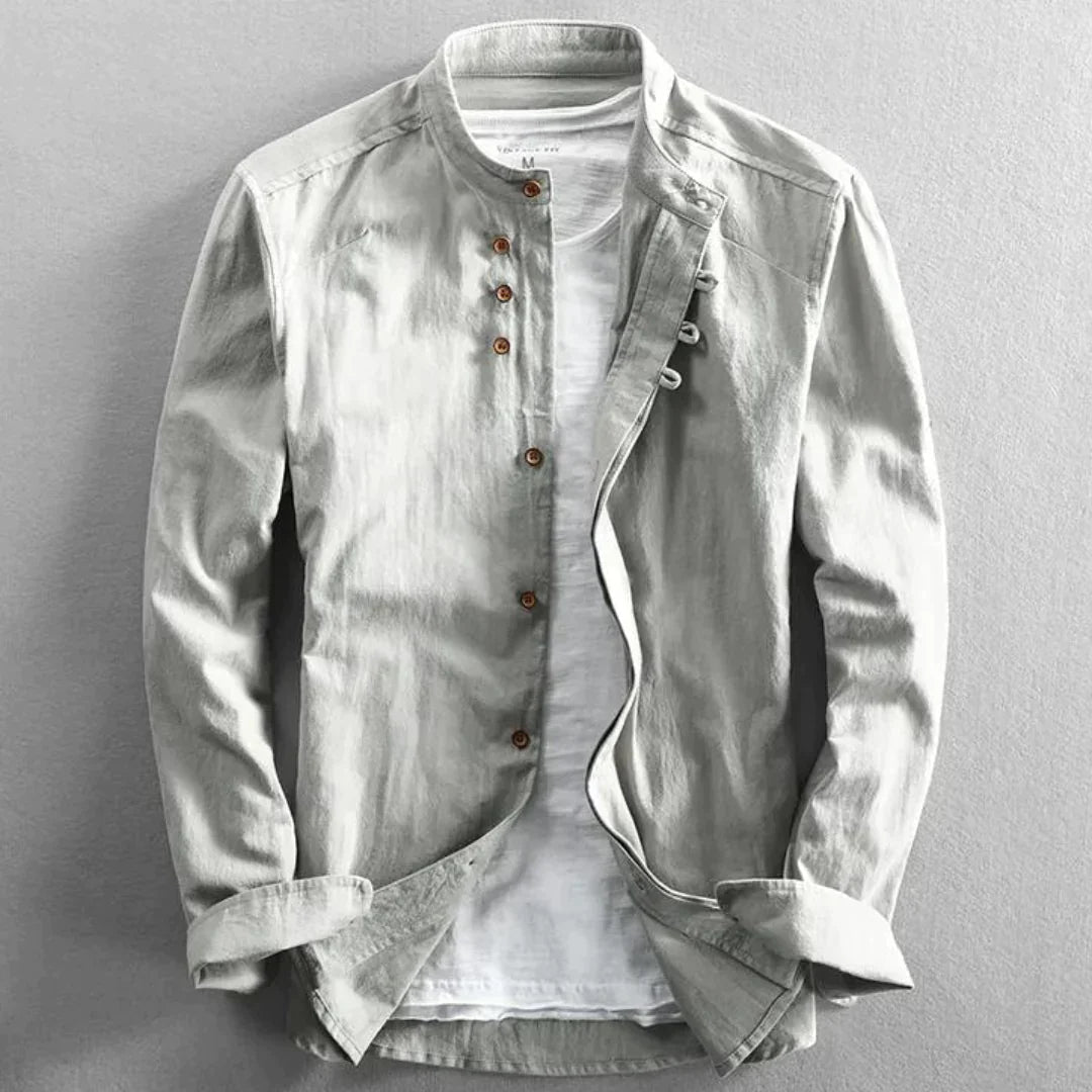 Street-Wave Norbertus Classic Casual Summer Shirt For Men Lightweight Breathable Relaxed Fit
