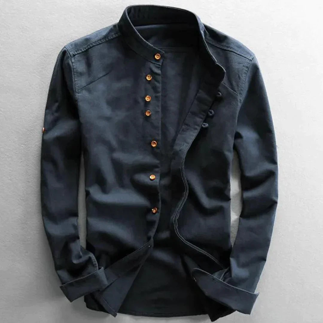Street-Wave Norbertus Classic Casual Summer Shirt For Men Lightweight Breathable Relaxed Fit