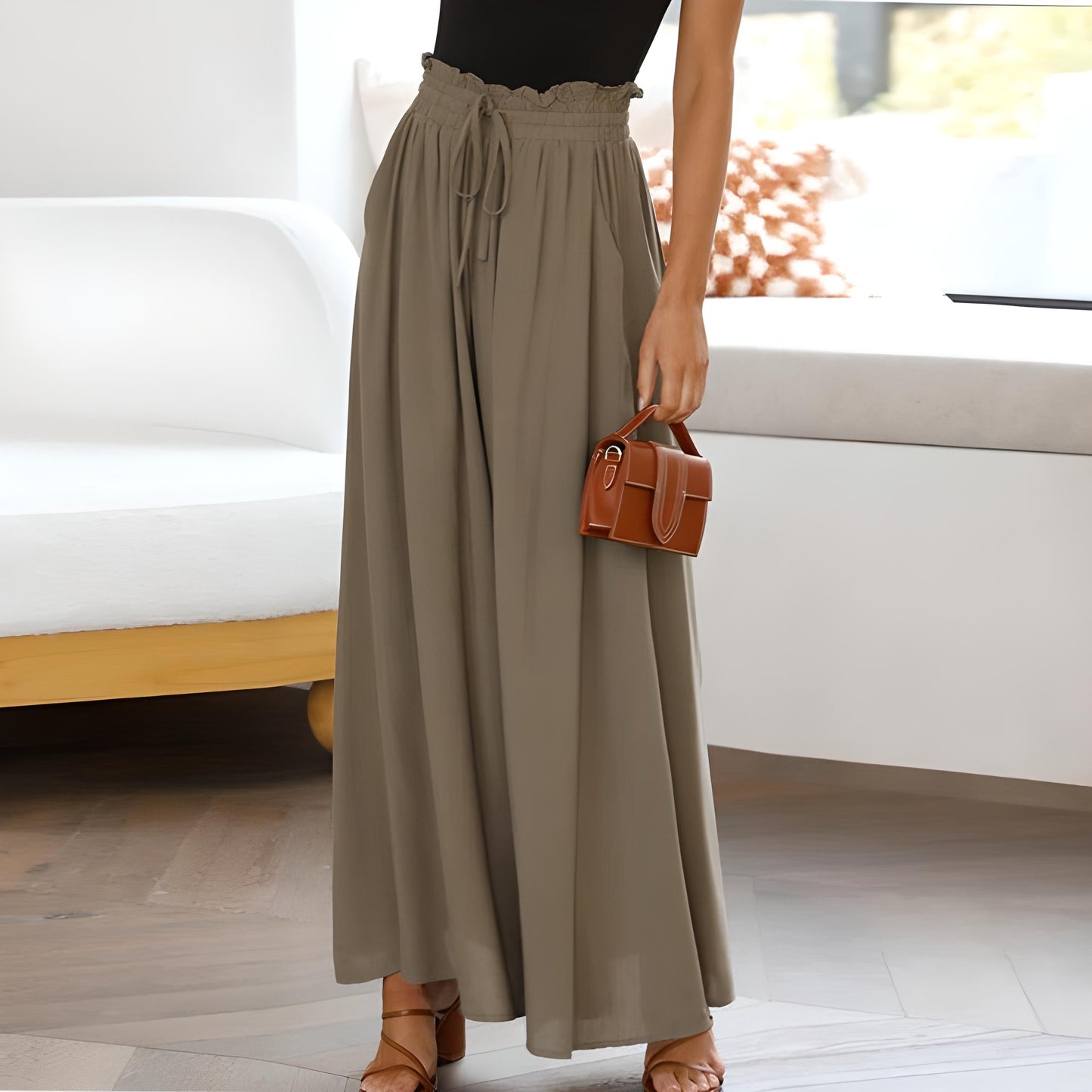 Street-Wave Adeline Wide-Leg Pants For Women Spring Travel Comfort