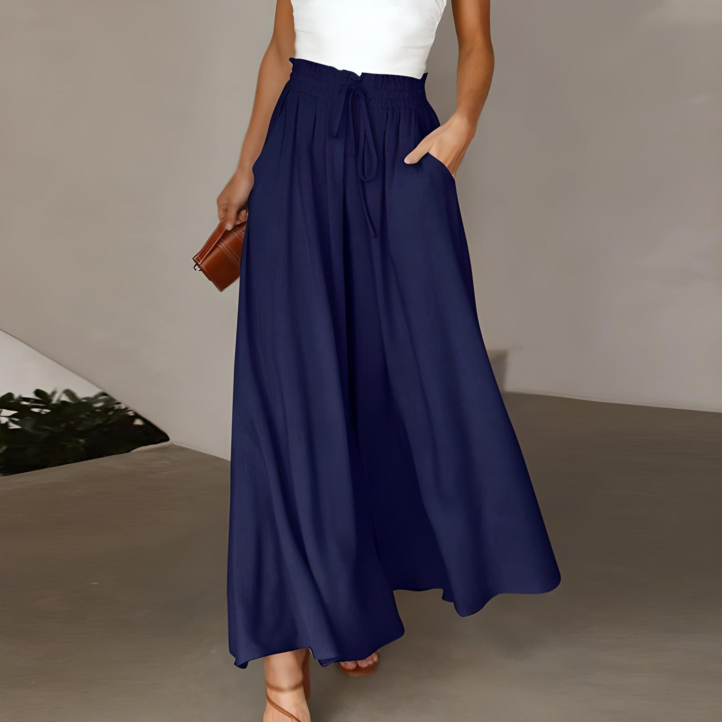Street-Wave Adeline Wide-Leg Pants For Women Spring Travel Comfort