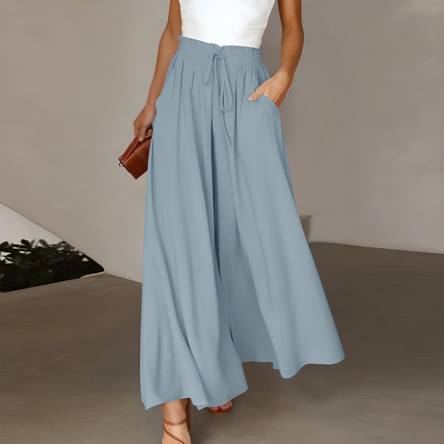 Street-Wave Adeline Wide-Leg Pants For Women Spring Travel Comfort